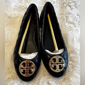 Tory Burch Chelsea Quilted Ballet Flats – Size 6 -NEW